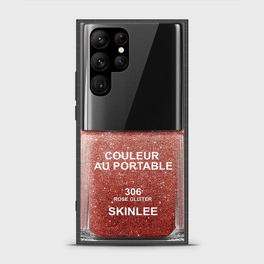 Samsung Galaxy S23 Ultra 5G Cover- Couleur Au Portable Series - HQ Premium Shine Durable Shatterproof Case - Soft Silicon Borders