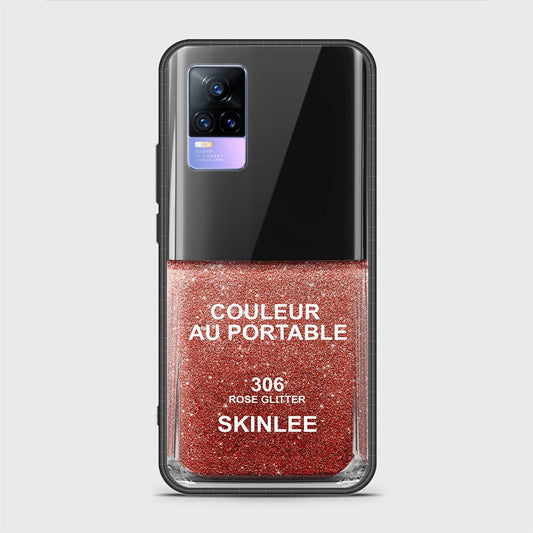 Vivo Y73 Cover- Couleur Au Portable Series - HQ Ultra Shine Premium Infinity Glass Soft Silicon Borders Case