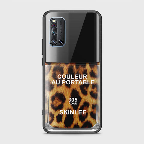Vivo V19 Cover- Couleur Au Portable Series - HQ Ultra Shine Premium Infinity Glass Soft Silicon Borders Case