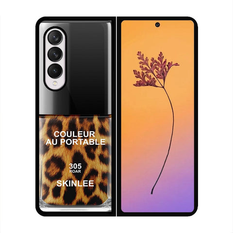 Samsung Galaxy Z Fold 4 5G Cover - Couleur Au Portable - HQ Premium Shine Durable Shatterproof Case - Soft Silicon Borders