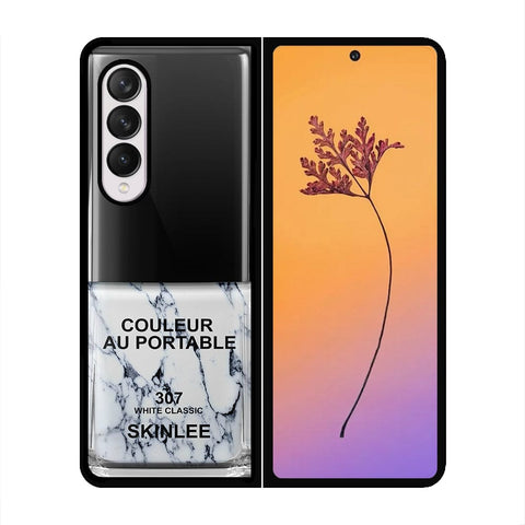 Samsung Galaxy Z Fold 4 5G Cover - Couleur Au Portable - HQ Premium Shine Durable Shatterproof Case - Soft Silicon Borders