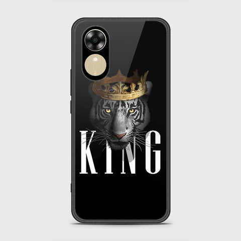 Oppo A17k Cover- Stellar Series - HQ Ultra Shine Premium Infinity Glass Soft Silicon Borders Case