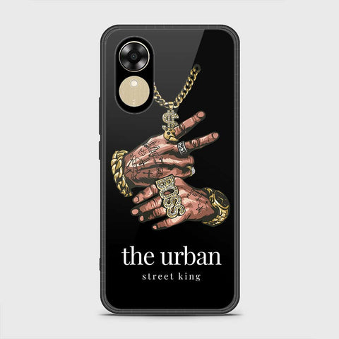 Oppo A17k Cover- Stellar Series - HQ Ultra Shine Premium Infinity Glass Soft Silicon Borders Case