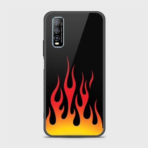 Vivo Y70s Cover - Stellar Series - HQ Ultra Shine Premium Infinity Glass Soft Silicon Borders Case