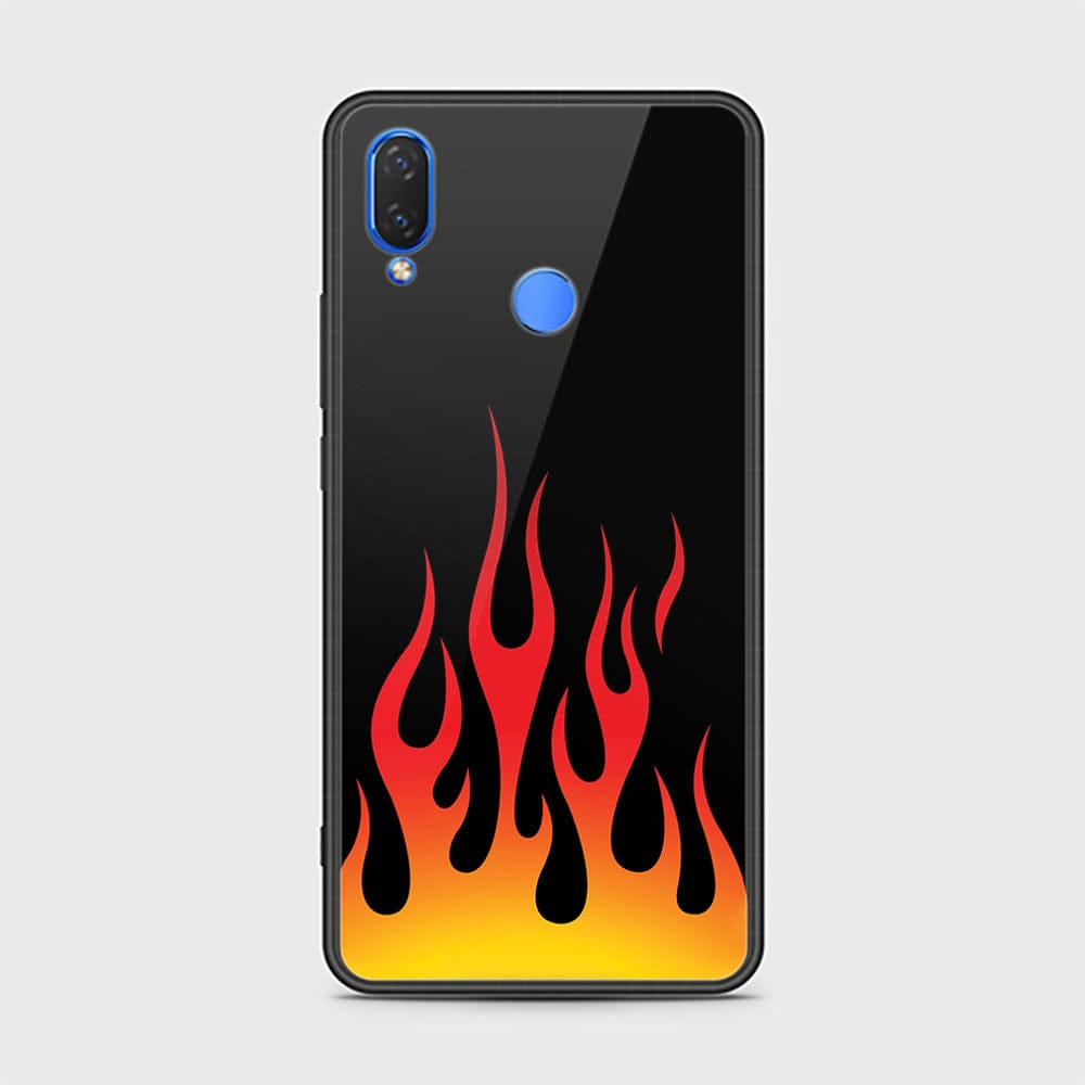 Huawei Y9 2019 Cover - Stellar Series - HQ Ultra Shine Premium Infinity Glass Soft Silicon Borders Case