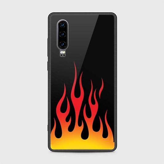 Huawei P30 Cover - Stellar Series - HQ Ultra Shine Premium Infinity Glass Soft Silicon Borders Case