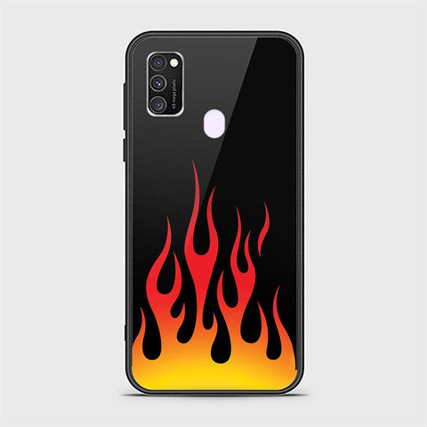 Samsung Galaxy M30s Cover - Stellar Series - HQ Ultra Shine Premium Infinity Glass Soft Silicon Borders Case