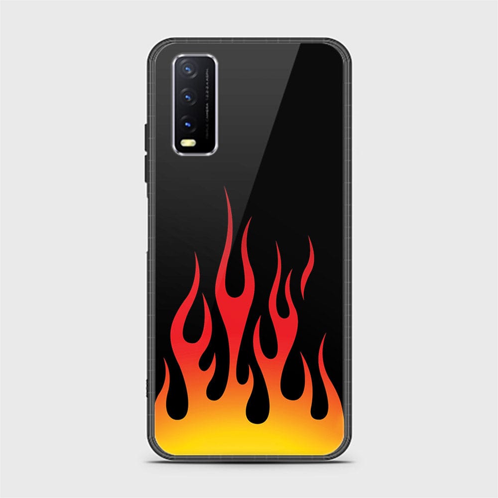 Vivo Y12s Cover - Stellar Series - HQ Ultra Shine Premium Infinity Glass Soft Silicon Borders Case