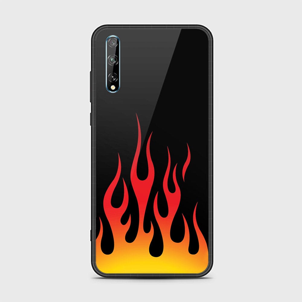 Huawei Y8p Cover - Stellar Series - HQ Ultra Shine Premium Infinity Glass Soft Silicon Borders Case