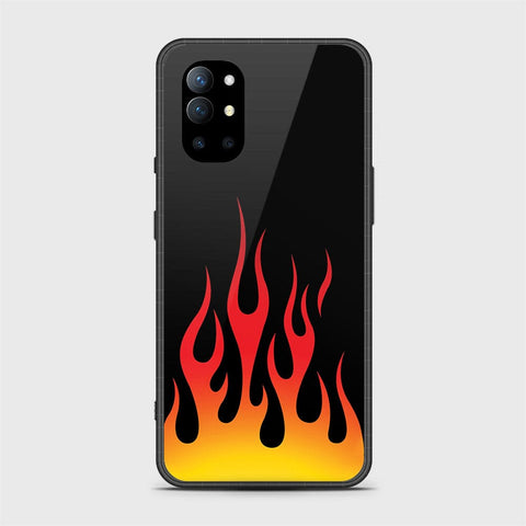 OnePlus 9R Cover - Stellar Series - HQ Ultra Shine Premium Infinity Glass Soft Silicon Borders Case (Fast Delivery) (H)