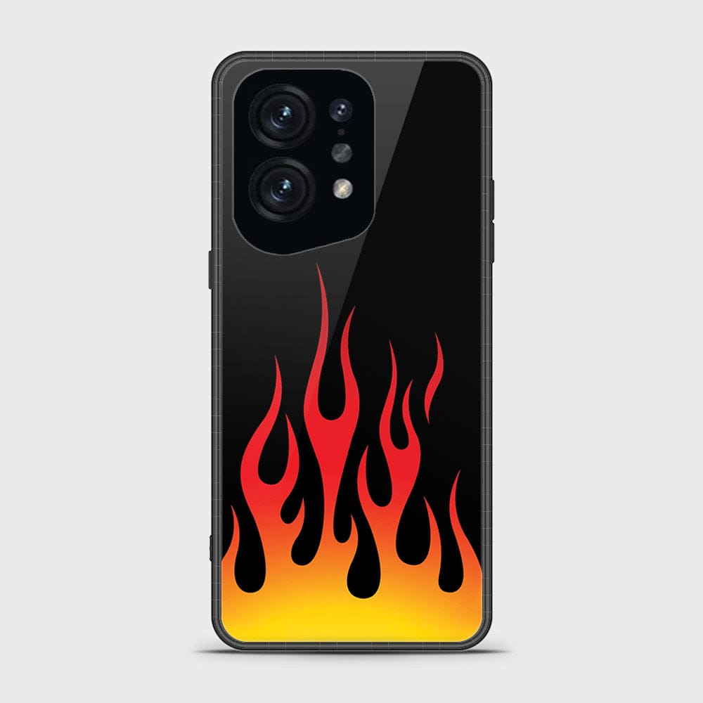 Oppo Find X5 Cover - Stellar Series - HQ Ultra Shine Premium Infinity Glass Soft Silicon Borders Case