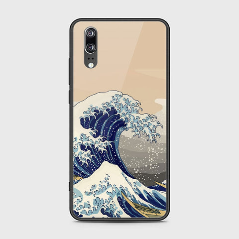 Huawei P20 Cover - Stellar Series - HQ Ultra Shine Premium Infinity Glass Soft Silicon Borders Case