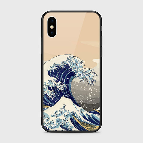 iPhone XS / X Cover - Stellar Series - HQ Ultra Shine Premium Infinity Glass Soft Silicon Borders Case