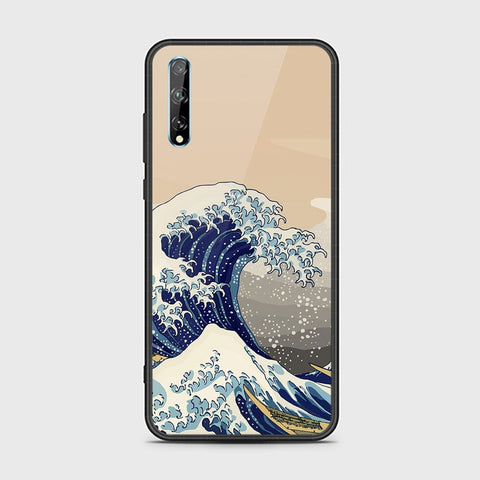 Huawei Y8p Cover - Stellar Series - HQ Ultra Shine Premium Infinity Glass Soft Silicon Borders Case