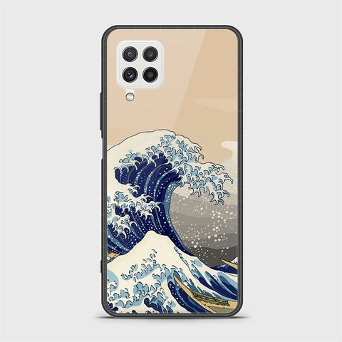 Samsung Galaxy A22 Cover - Stellar Series - HQ Ultra Shine Premium Infinity Glass Soft Silicon Borders Case