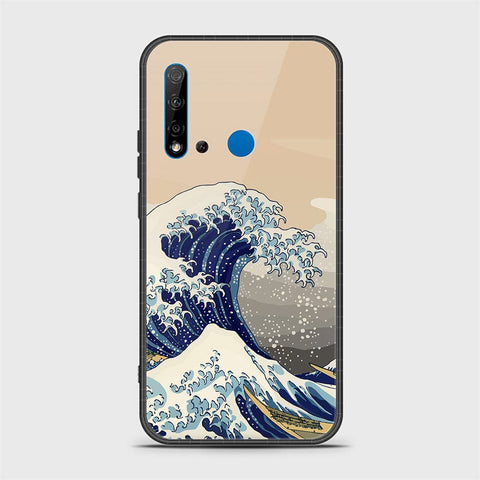 Huawi P20 Lite 2019 Cover - Stellar Series - HQ Ultra Shine Premium Infinity Glass Soft Silicon Borders Case