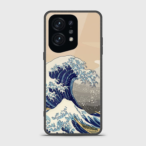 Oppo Find X5 Cover - Stellar Series - HQ Ultra Shine Premium Infinity Glass Soft Silicon Borders Case