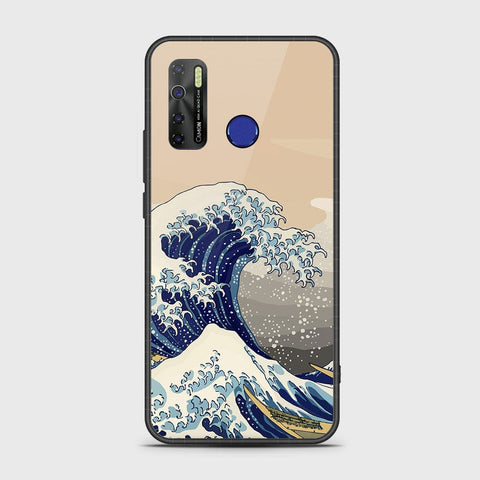 Tecno Camon 15 Cover - Stellar Series - HQ Ultra Shine Premium Infinity Glass Soft Silicon Borders Case