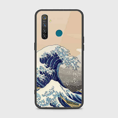 Realme 5 Pro Cover - Stellar Series - HQ Ultra Shine Premium Infinity Glass Soft Silicon Borders Case