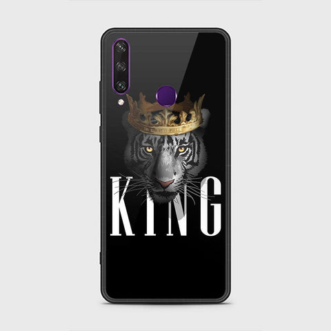 Huawei Y6p Cover - Stellar Series - HQ Ultra Shine Premium Infinity Glass Soft Silicon Borders Case