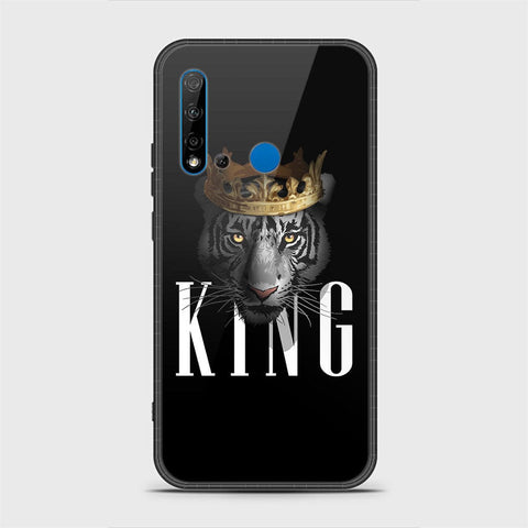 Huawi P20 Lite 2019 Cover - Stellar Series - HQ Ultra Shine Premium Infinity Glass Soft Silicon Borders Case