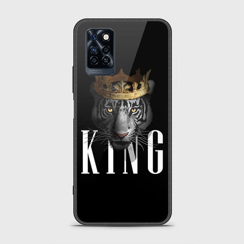 Infinix Note 10 Pro Cover - Stellar Series - HQ Ultra Shine Premium Infinity Glass Soft Silicon Borders Case