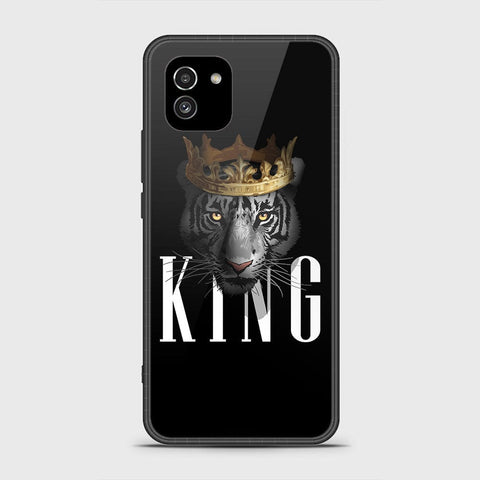Samsung Galaxy A03 Cover - Stellar Series - HQ Ultra Shine Premium Infinity Glass Soft Silicon Borders Case