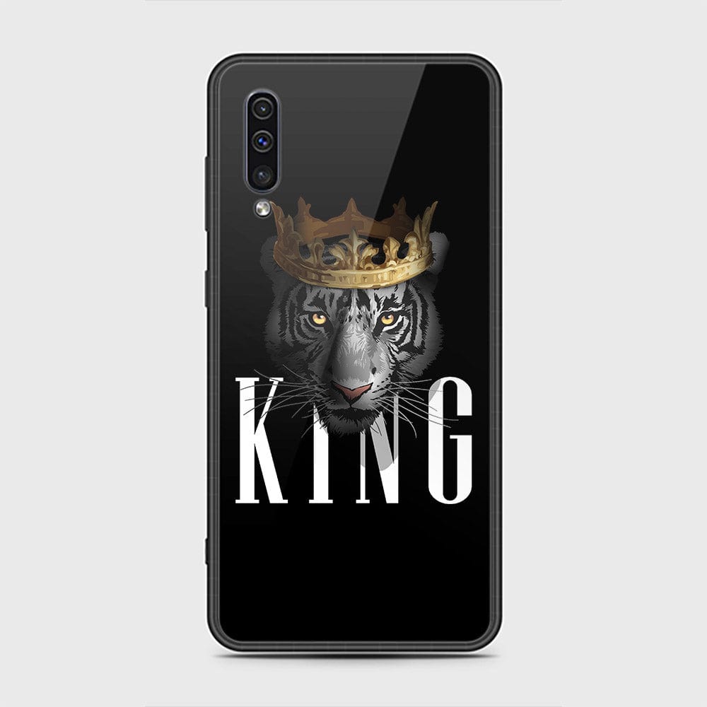 Samsung Galaxy A50 Cover - Stellar Series - HQ Ultra Shine Premium Infinity Glass Soft Silicon Borders Case (Fast Delivery) (A)