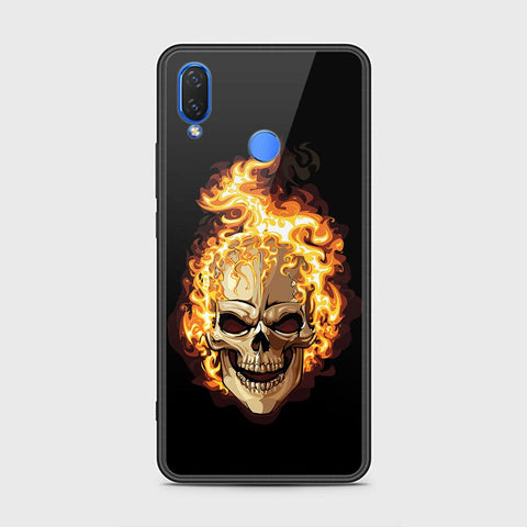 Huawei Y9 2019 Cover - Stellar Series - HQ Ultra Shine Premium Infinity Glass Soft Silicon Borders Case