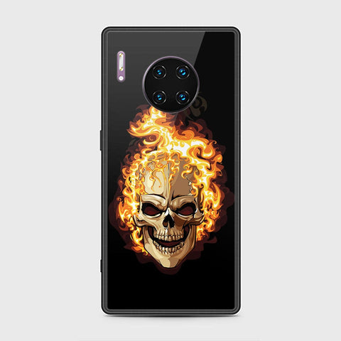 Huawei Mate 30 Pro Cover - Stellar Series - HQ Ultra Shine Premium Infinity Glass Soft Silicon Borders Case