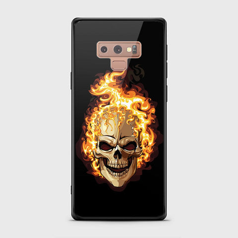 Samsung Galaxy Note 9 Cover - Stellar Series - HQ Ultra Shine Premium Infinity Glass Soft Silicon Borders Case