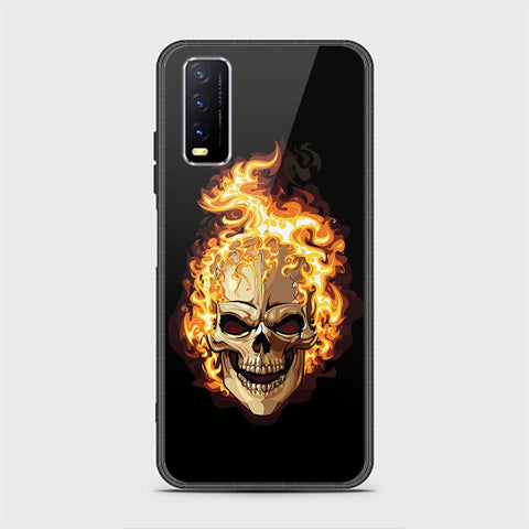 Vivo Y12s Cover - Stellar Series - HQ Ultra Shine Premium Infinity Glass Soft Silicon Borders Case