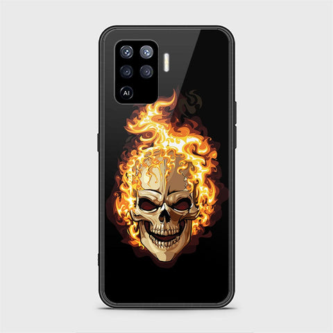 Oppo A94 Cover - Stellar Series - HQ Ultra Shine Premium Infinity Glass Soft Silicon Borders Case