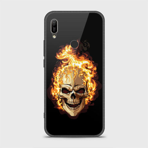 Huawei Y6 2019 / Y6 Prime 2019 Cover - Stellar Series - HQ Ultra Shine Premium Infinity Glass Soft Silicon Borders Case