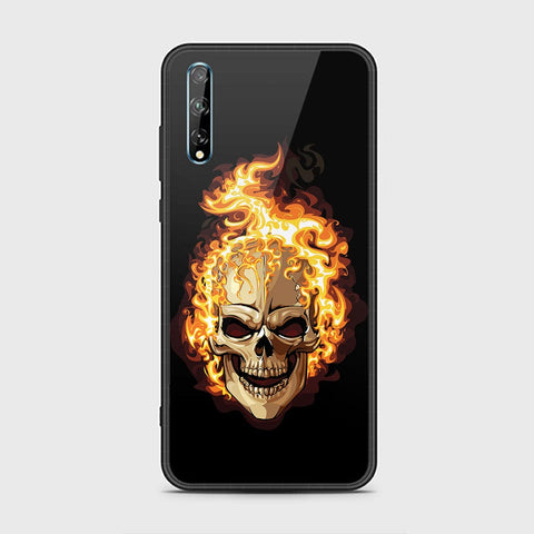 Huawei Y8p Cover - Stellar Series - HQ Ultra Shine Premium Infinity Glass Soft Silicon Borders Case