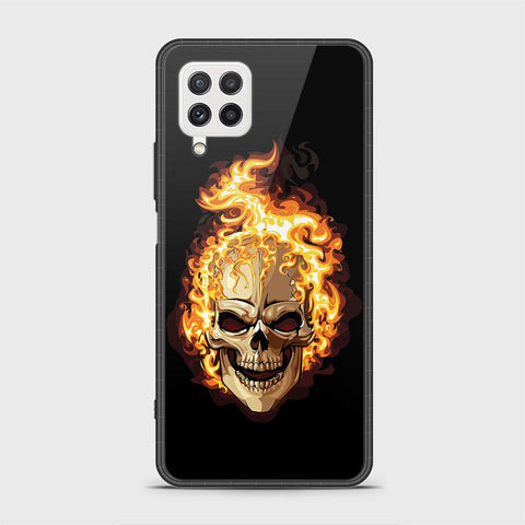Samsung Galaxy A22 Cover - Stellar Series - HQ Ultra Shine Premium Infinity Glass Soft Silicon Borders Case