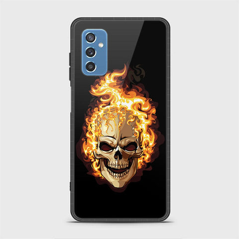 Samsung Galaxy M52 5G Cover - Stellar Series - HQ Ultra Shine Premium Infinity Glass Soft Silicon Borders Case