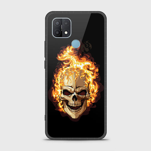 Oppo A35 Cover - Stellar Series - HQ Ultra Shine Premium Infinity Glass Soft Silicon Borders Case