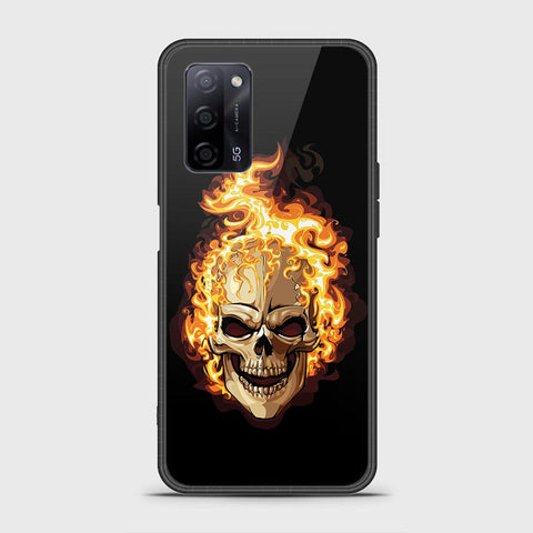 Oppo A55 4G Cover - Stellar Series - HQ Ultra Shine Premium Infinity Glass Soft Silicon Borders Case