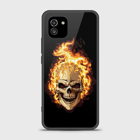 Samsung Galaxy A03 Cover - Stellar Series - HQ Ultra Shine Premium Infinity Glass Soft Silicon Borders Case