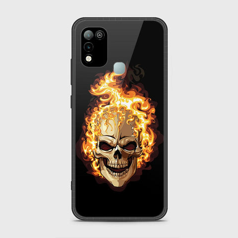 Infinix Hot 11 Play Cover - Stellar Series - HQ Ultra Shine Premium Infinity Glass Soft Silicon Borders Case