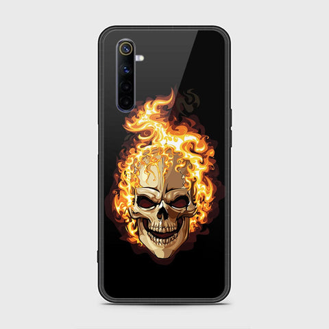 Realme 6 Cover - Stellar Series - HQ Ultra Shine Premium Infinity Glass Soft Silicon Borders Case