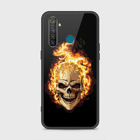 Realme 5 Pro Cover - Stellar Series - HQ Ultra Shine Premium Infinity Glass Soft Silicon Borders Case