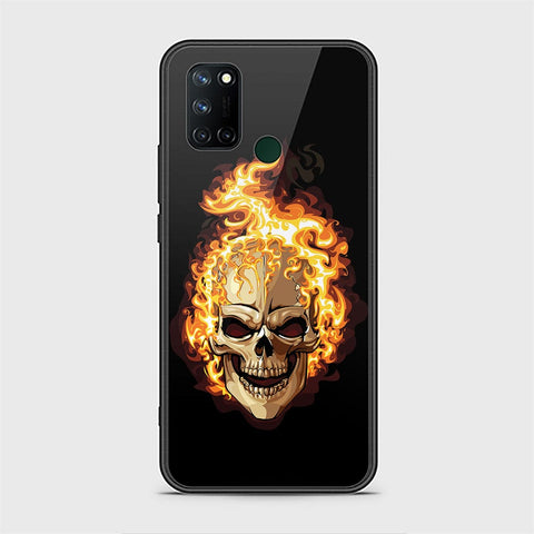 Realme 7i Cover - Stellar Series - HQ Ultra Shine Premium Infinity Glass Soft Silicon Borders Case