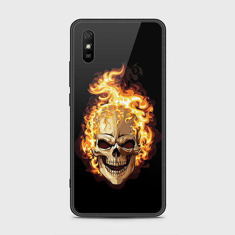 Xiaomi Redmi 9A Cover - Stellar Series - HQ Ultra Shine Premium Infinity Glass Soft Silicon Borders Case