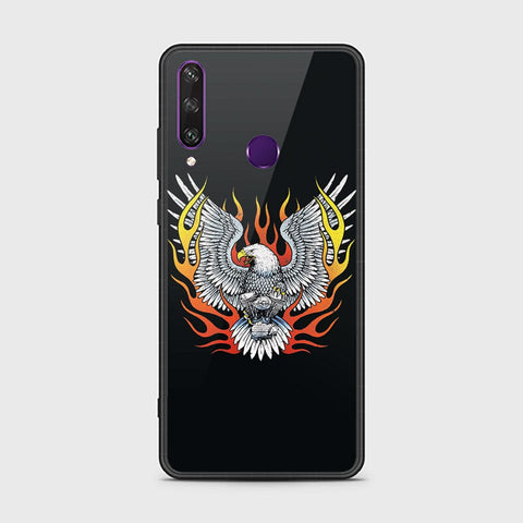 Huawei Y6p Cover - Stellar Series - HQ Ultra Shine Premium Infinity Glass Soft Silicon Borders Case