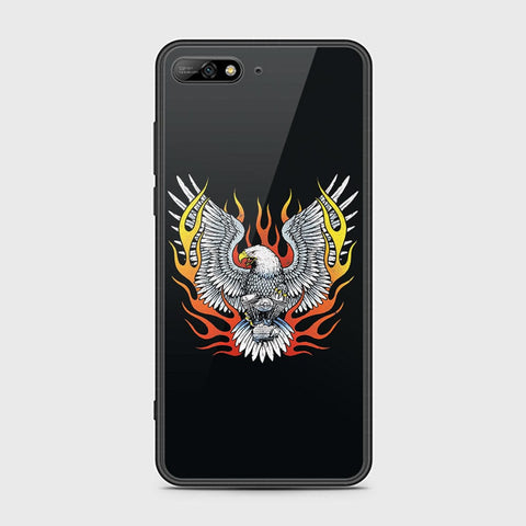 Huawei Y6 Prime 2018 Cover - Stellar Series - HQ Ultra Shine Premium Infinity Glass Soft Silicon Borders Case