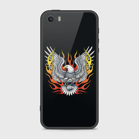 iPhone 5 Cover - Stellar Series - HQ Ultra Shine Premium Infinity Glass Soft Silicon Borders Case