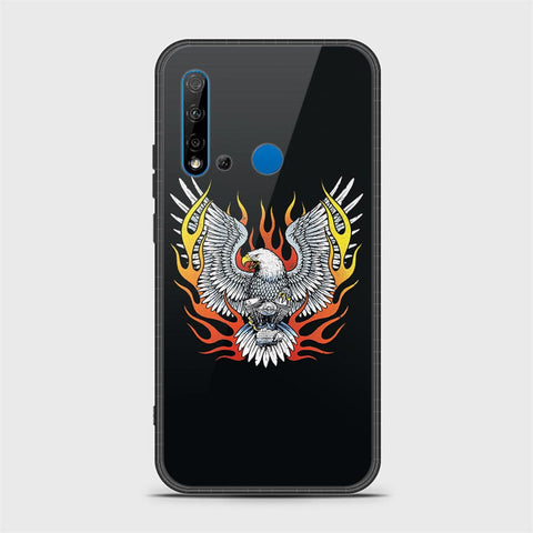 Huawi P20 Lite 2019 Cover - Stellar Series - HQ Ultra Shine Premium Infinity Glass Soft Silicon Borders Case