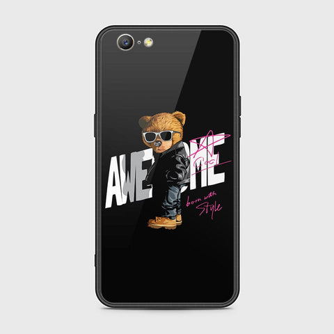 Oppo A39 Cover - Stellar Series - HQ Ultra Shine Premium Infinity Glass Soft Silicon Borders Case